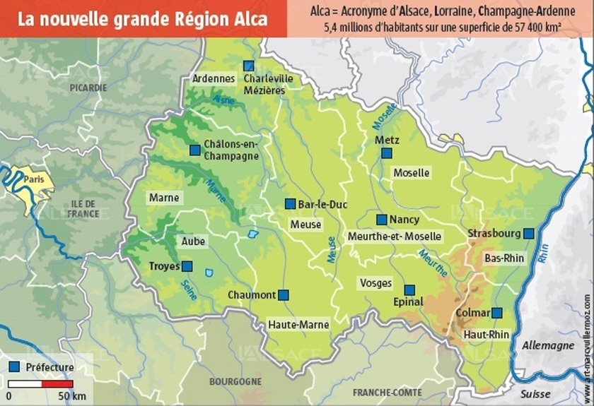 Le FN au plus haut dans les Vosges et dans le Grand Est