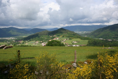 Panorama sur le plan paysage